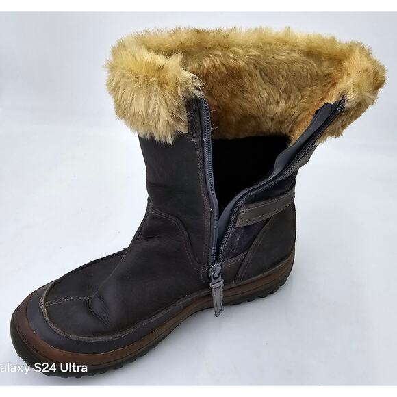 Merrell Decora Chant Waterproof Winter Snow Boots Gray Insulated 200 G Women's 9 - Picture 10 of 10
